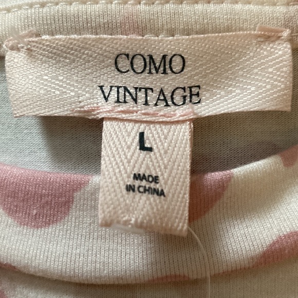 Come Vintage Pajamas NWT Size L - Picture 4 of 12